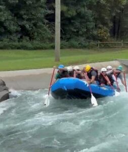 white water rafting